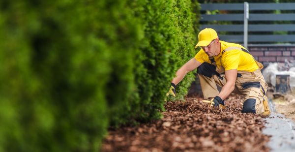 Cypress Mulch Installation in Sioux Falls