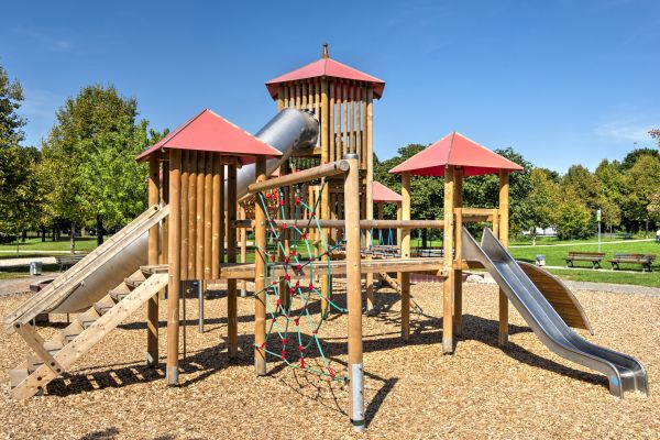 Playground Mulching Service in Sioux Falls